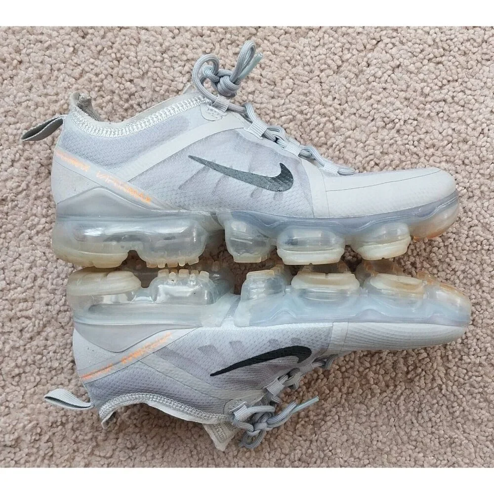 Nike Air VaporMax 2019 Wolf Grey GS 5Y Women's 6.5